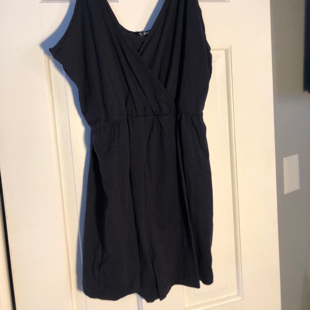 Shein navy blue romper